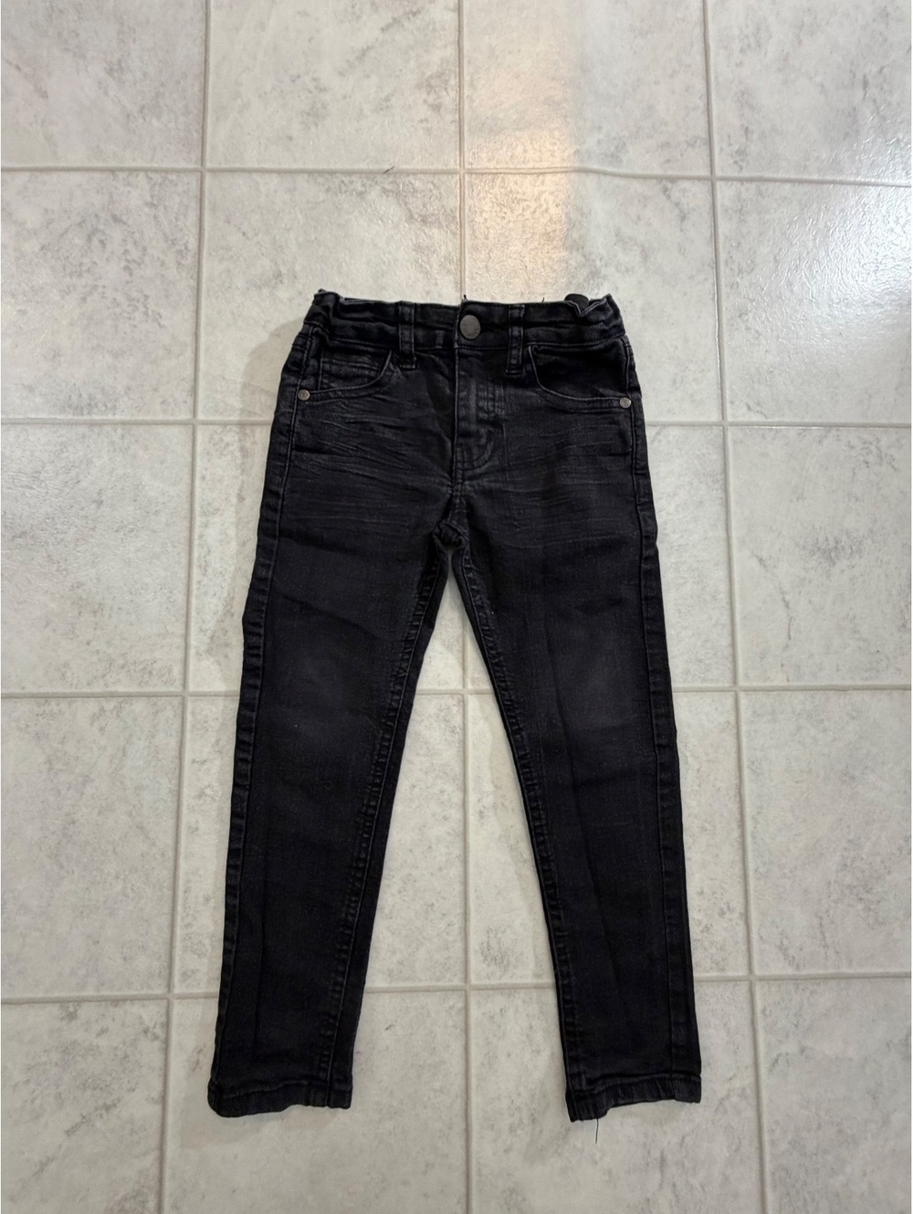 True Indigo black skinny jeans size 5